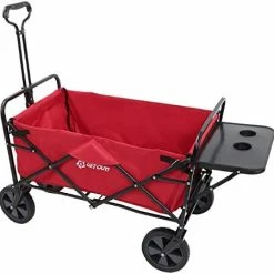 Promo 🔥 Get Out! Wagon Cart In Red - Foldable Wagon For Storage Multi-Use Utility Wagon With Side Table And Handl 😀 13 Promo 🔥 Get Out! Wagon Cart In Red - Foldable Wagon For Storage Multi-Use Utility Wagon With Side Table And Handl 😀 -Kids' Tricycles Sales 41QEqCBRZbL. AC