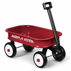 New 🔥 Kids 12.5 Inch Little Red Toy Wagon, Small Toy Decor Wagon 🛒