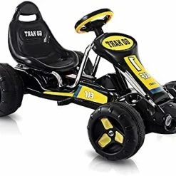 Cheapest 𧨠HONEY JOY Go Kart For Kids, 4 Wheel Quad Racing Style Pedal Car W/3-Point Adjustable Seat & Non-Slip Wheels, Pedal Powered Ride On Toy Cart For Boys π§ Girls (Black) π 17 Cheapest 𧨠HONEY JOY Go Kart For Kids, 4 Wheel Quad Racing Style Pedal Car W/3-Point Adjustable Seat & Non-Slip Wheels, Pedal Powered Ride On Toy Cart For Boys π§ Girls (Black) π -Kids' Tricycles Sales 41REI6FjZBL. AC