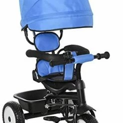 Cheap 🛒 Qaba Baby Tricycle 2 In 1 Trike With Adjustable Canopy Detachable Guardrail Belt For Age 6-60 Months, Red ✨ 17 Cheap 🛒 Qaba Baby Tricycle 2 In 1 Trike With Adjustable Canopy Detachable Guardrail Belt For Age 6-60 Months, Red ✨ -Kids' Tricycles Sales 41RbYnhoRL. AC