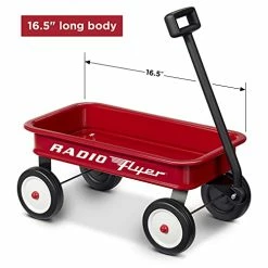 Promo 😉 16.5” Retro Toy Wagon (Amazon Exclusive), Red Wagon T 💯