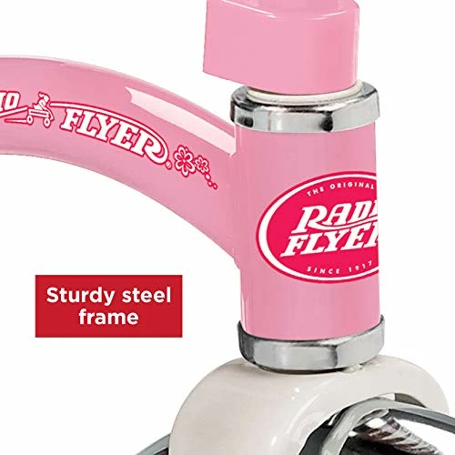 New π Classic Pink Dual Deck Tricycle Ride On, 31.5L X 24.5W X 21.5H In π 5 New π Classic Pink Dual Deck Tricycle Ride On, 31.5L X 24.5W X 21.5H In π - Image 5