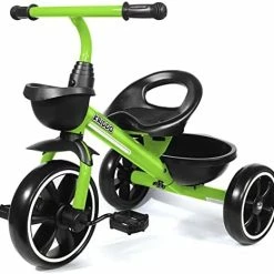 Discount 🔥 KRIDDO Kids Tricycles Age 18 Month To 4 Years, Toddler Kids Trike For 1.5 To 3 Year Old, Gift Toddler Tricycles For 2 - 4 Year Olds, Trikes For Toddlers, Pink 😉 -Kids' Tricycles Sales 41RyH2C1IyL. AC 1