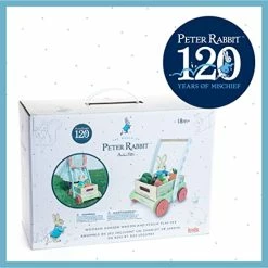 Best Pirce 🤩 KIDS PREFERRED Beatrix Potter Peter Rabbit Wooden Garden Wagon And Plush Veggie Play Set 🧨 -Kids' Tricycles Sales 41T2aodMWYL