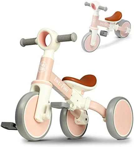 Discount ⭐ LOL-FUN 3 In 1 Kids Tricycle For Toddlers Ages 1-3 Bicycle Toy For 1 2 Year Old Boys 👧 Girls Gift With Easy Assembly Removable Pedal Midnight Blue 🔥 7 Discount ⭐ LOL-FUN 3 In 1 Kids Tricycle For Toddlers Ages 1-3 Bicycle Toy For 1 2 Year Old Boys 👧 Girls Gift With Easy Assembly Removable Pedal Midnight Blue 🔥 - Image 7