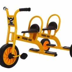Kids' Tricycles Sales 19 Cheap π YXWJ Kids Tandem Tricycle/Children Tricycle With Trailer/Preschool Playground Learning Activity, Daycare Classroom Outdoor Play Equipment (Yellow B) π