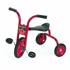 Outlet 🔥 Children's Factory Angeles Taxi Trike, Kids Tandem Tricycle, Red-Blk, AFB1200, Preschool And Playground Learning Activity, Daycare And Classroom Outdoor Play Equipment Red-black 🥰 -Kids' Tricycles Sales 41ZCZG9eNwL