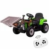 Flash Sale 👍 Nasitip 12V Kids Ride On Car,Excavator With Bucket & Remote Control,Toddler Battery Powered Electric Vehicle,2+1 Gear Shift,3 Speeds,Music,Bluetooth,7-LED Headlights,EVA Tire,Green 🛒