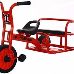 Cheap 👍 MJKCBD Kids Tricycle Perfect For Two Riders Ages 3+ Encourages Active Play, Social Interaction – Daycare And Classroom Outdoor Play Equipment Load 300lbs. ,Red 5107 👍 -Kids' Tricycles Sales 41awg6fiyL. AC