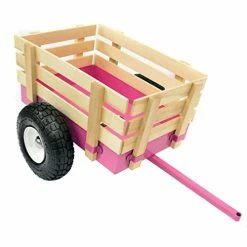 Best Sale 😍 Valley All Terrain Tricycle With Wagon (Pink), #CART-042P ✔️ -Kids' Tricycles Sales 41bWP21ROQL