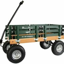 Discount 😉 The Berlin Flyer Berlin Flyer Sport Kid's Wagon - Model F410 - Amish Made In Ohio, USA - 10" No-Flat Tires (Red) 😍 -Kids' Tricycles Sales 41cOXUbvWdL. AC