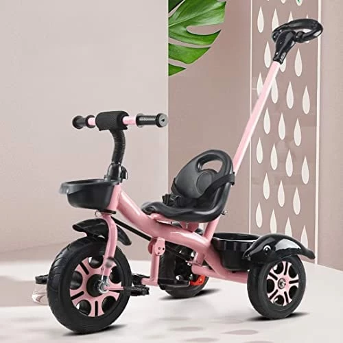 Flash Sale ๐ LSQXSS Kids Tricycles For Age 18 Month To 3 Years,Toddler Trikes With Auxiliary Push Handle,3 Wheelers Bicycle For Boys And ๐ง Girls,Non-Inflatable Titanium Wheel,Ride-on Bikes Blue ๐งจ 9 Flash Sale ๐ LSQXSS Kids Tricycles For Age 18 Month To 3 Years,Toddler Trikes With Auxiliary Push Handle,3 Wheelers Bicycle For Boys And ๐ง Girls,Non-Inflatable Titanium Wheel,Ride-on Bikes Blue ๐งจ - Image 9