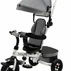 Brand new 🥰 Costzon Tricycle, 4 In 1 Toddler Bike W/Removable Push Handle, Bell, Rotatable Seat, EVA Wheel, Adjustable Canopy, Storage Basket, Trike For Kids 1-5 Years Old, Tricycle For Toddler Blue 🧨 18 Brand new 🥰 Costzon Tricycle, 4 In 1 Toddler Bike W/Removable Push Handle, Bell, Rotatable Seat, EVA Wheel, Adjustable Canopy, Storage Basket, Trike For Kids 1-5 Years Old, Tricycle For Toddler Blue 🧨 -Kids' Tricycles Sales 41cysv7LzyL. AC