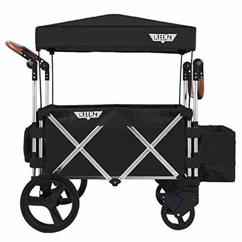 Cheapest ✨ Keenz Original 7S Stroller Wagon – Push Pull Folding Wagon Stroller – 2 Seater Collapsible Kids Wagon With Canopy, Cooler And Cup Holder – Durable Stroller Cart For 12m+ Babies And Toddlers - Black 🎁 10 Cheapest ✨ Keenz Original 7S Stroller Wagon – Push Pull Folding Wagon Stroller – 2 Seater Collapsible Kids Wagon With Canopy, Cooler And Cup Holder – Durable Stroller Cart For 12m+ Babies And Toddlers - Black 🎁 - Image 10