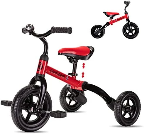Best Sale โ๏ธ 3 In 1 Tricycle For Toddlers Age 2 3 4 Year Old, Folding Kids Bikes With Adjustable Seat And Removable Pedal, Ride-on Toys For Infant, Gift For Baby Boys ๐ง Girls ๐ฅณ Birthday Blue โจ 10 Best Sale โ๏ธ 3 In 1 Tricycle For Toddlers Age 2 3 4 Year Old, Folding Kids Bikes With Adjustable Seat And Removable Pedal, Ride-on Toys For Infant, Gift For Baby Boys ๐ง Girls ๐ฅณ Birthday Blue โจ - Image 10