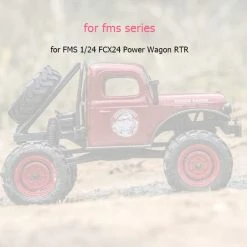 Best Sale ⭐ Alloy Portal Axle Cover For FMS 1/24 FCX24 Power Wagon RTR 🎁