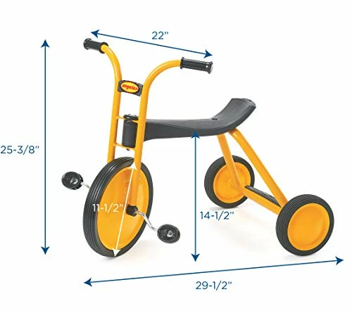 Best deal ๐ Angeles MyRider Midi Trike Bike, Yellow โ Perfect For Beginning Riders Ages 3+, Encourages Active Play, Supports Up To 70lbs., Durable Design, Built-In Safety Features, Comfortable Ride, Solid Tires Yellow-black โจ 3 Best deal ๐ Angeles MyRider Midi Trike Bike, Yellow โ Perfect For Beginning Riders Ages 3+, Encourages Active Play, Supports Up To 70lbs., Durable Design, Built-In Safety Features, Comfortable Ride, Solid Tires Yellow-black โจ - Image 3
