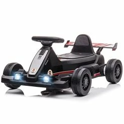 Kids' Tricycles Sales 21 Flash Sale β¨ YOFE Electric Go Kart For Kids With Bubble Machine,25W 6V Battery Powered Pedal Go Kart With Horn, LED Lights For Age 2-5 Boys π§ Girls (Black) β