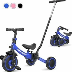 New ❤️ PLEKER 3 In 1 Toddler Bikes For 10 Month To 4 Years Old Kids Tricycles For Toddlers Balance Bike For 👧 Girls And Boys Yellow ⌛ -Kids' Tricycles Sales 41joGpjzceL. AC