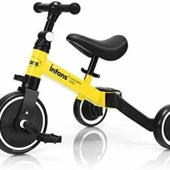 Best reviews of 👏 Kids Tricycles With 3 Wheels, Folding Rider Trike For Toddler 1-4 Years Old, Baby Balance Training Bike Perfect As Boys 👧 Girls Walking Bicycle With Detachable Pedal (2 In 1 Foldable, Blue) 🥰 -Kids' Tricycles Sales 41lQugphv9L. AC