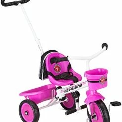 Hot Sale 🔔 Schwinn Roadster Bike For Toddlers, Kids Classic Tricycle, Boys And 👧 Girls Ages 2 - 4 Years Old, Steel Trike Frame, Rear Deck Made Of Genuine Wood, & Fabric Tassels Teal 🔔 -Kids' Tricycles Sales 41lq70aRCCL. AC