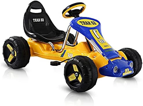 Cheapest 𧨠HONEY JOY Go Kart For Kids, 4 Wheel Quad Racing Style Pedal Car W/3-Point Adjustable Seat & Non-Slip Wheels, Pedal Powered Ride On Toy Cart For Boys π§ Girls (Black) π 10 Cheapest 𧨠HONEY JOY Go Kart For Kids, 4 Wheel Quad Racing Style Pedal Car W/3-Point Adjustable Seat & Non-Slip Wheels, Pedal Powered Ride On Toy Cart For Boys π§ Girls (Black) π - Image 10