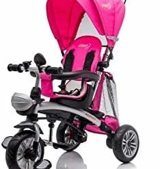 Best reviews of 👏 NITOESS Baby Tricycle 6 In 1,Toddler Trike,Kid Stroller W/ Adjustable Push Handle,Boy Girl Outdoor Toy Bike,Children Tricycle W/ Reversible Seat,2-6 Years Trike,All-Terrain EVA Free Wheel,Blu ✨ -Kids' Tricycles Sales 41meq4b5MHL. AC