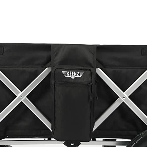 Cheapest ✨ Keenz Original 7S Stroller Wagon – Push Pull Folding Wagon Stroller – 2 Seater Collapsible Kids Wagon With Canopy, Cooler And Cup Holder – Durable Stroller Cart For 12m+ Babies And Toddlers - Black 🎁 4 Cheapest ✨ Keenz Original 7S Stroller Wagon – Push Pull Folding Wagon Stroller – 2 Seater Collapsible Kids Wagon With Canopy, Cooler And Cup Holder – Durable Stroller Cart For 12m+ Babies And Toddlers - Black 🎁 - Image 4