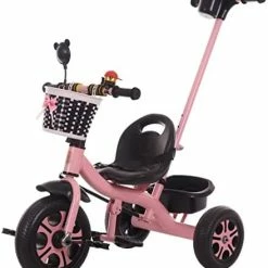 Wholesale 🌟 LSQXSS Kids Tricycles For Age 1.5 To 6 Year Old,Kids Trikes With Detachable Parent Pushrod,Retractable Footrest,Indoor Outdoor Boy Girl Ride-on Bike,Foam Wheel Green 🛒 -Kids' Tricycles Sales 41pmTbrc6sL. AC