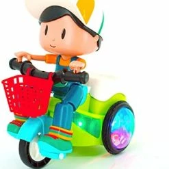 Budget π ZHIXIRONG Glowing Cool Stunt Tricycle, 1 Piece Stunt Tricycle Toy With Blinking LED Tires And Batteries, Suitable For 2 Years And Older, π₯³ Birthday Gifts For Boys And π§ Girls Green 𧨠12 Budget π ZHIXIRONG Glowing Cool Stunt Tricycle, 1 Piece Stunt Tricycle Toy With Blinking LED Tires And Batteries, Suitable For 2 Years And Older, π₯³ Birthday Gifts For Boys And π§ Girls Green 𧨠-Kids' Tricycles Sales 41r aI8JTEL. AC