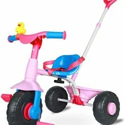 Best deal π 2 In 1 Kids Tricycles Age 18 Month To 3 Years, EVA Wheels Upgraded, Gift Toddler Tricycle, Trikes For Toddlers 2 To 3 Year Old With Push Handle And Duck Bell, Pink Eva Wheel-blue π₯ 19 Best deal π 2 In 1 Kids Tricycles Age 18 Month To 3 Years, EVA Wheels Upgraded, Gift Toddler Tricycle, Trikes For Toddlers 2 To 3 Year Old With Push Handle And Duck Bell, Pink Eva Wheel-blue π₯ -Kids' Tricycles Sales 41s6jpNLrnL. AC 1