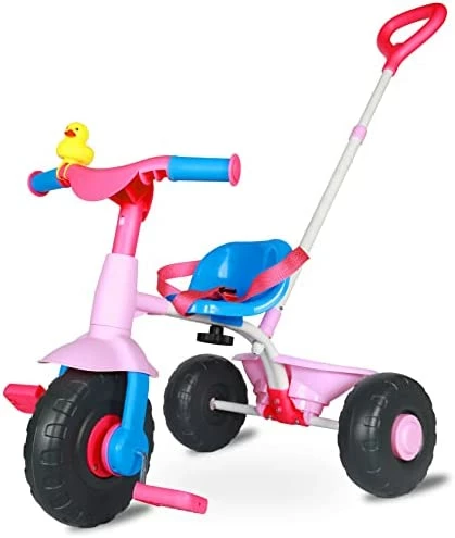 Brand new ๐ KRIDDO 2 In 1 Kids Tricycles Age 18 Month To 3 Years, Gift Toddler Tricycle, Trikes For Toddlers 2 To 3 Year Old With Push Handle And Duck Bell, Classical ๐ 10 Brand new ๐ KRIDDO 2 In 1 Kids Tricycles Age 18 Month To 3 Years, Gift Toddler Tricycle, Trikes For Toddlers 2 To 3 Year Old With Push Handle And Duck Bell, Classical ๐ - Image 10