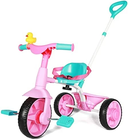 Brand new ๐ KRIDDO 2 In 1 Kids Tricycles Age 18 Month To 3 Years, Gift Toddler Tricycle, Trikes For Toddlers 2 To 3 Year Old With Push Handle And Duck Bell, Classical ๐ 9 Brand new ๐ KRIDDO 2 In 1 Kids Tricycles Age 18 Month To 3 Years, Gift Toddler Tricycle, Trikes For Toddlers 2 To 3 Year Old With Push Handle And Duck Bell, Classical ๐ - Image 9