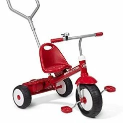 Cheap 😍 Deluxe Steer & Stroll Ride-On Trike, Tricycle For Toddlers Age 2-5, Toddler Bike Pink ⌛ -Kids' Tricycles Sales 41tqGELJQL. AC