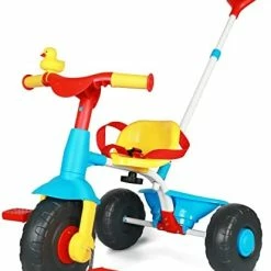 Best deal π 2 In 1 Kids Tricycles Age 18 Month To 3 Years, EVA Wheels Upgraded, Gift Toddler Tricycle, Trikes For Toddlers 2 To 3 Year Old With Push Handle And Duck Bell, Pink Eva Wheel-blue π₯ 16 Best deal π 2 In 1 Kids Tricycles Age 18 Month To 3 Years, EVA Wheels Upgraded, Gift Toddler Tricycle, Trikes For Toddlers 2 To 3 Year Old With Push Handle And Duck Bell, Pink Eva Wheel-blue π₯ -Kids' Tricycles Sales 41tu6yhWYYL. AC 1