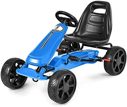 Flash Sale π Pedal Go Kart, 4-Wheel Off Road Pedal Car W/ Handbrake & Clutch, 2-Position Adjustable Seat, Ride On Go Cart For Kids, Gift For Boys π§ Girls(Pink) π 8 Flash Sale π Pedal Go Kart, 4-Wheel Off Road Pedal Car W/ Handbrake & Clutch, 2-Position Adjustable Seat, Ride On Go Cart For Kids, Gift For Boys π§ Girls(Pink) π - Image 8