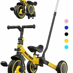 Top 10 🌟 Besrey 7-in-1 Toddler Bike With Parent Steering Push Handle For 1，2，3，4，5 Years Old 👧 Girls And Boys, Foldable Kids Push Trike, Toddler Tricycle With Removable Pedals, Height Adjustable Seat Green ✨ -Kids' Tricycles Sales 41vwY0gjvQL. AC
