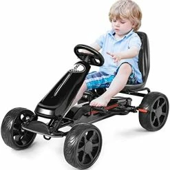 Budget π Costzon Pedal Go Kart For Kids, 4 Wheel Powered Ride On Car, Outdoor Indoor Pedal On Foot Racer Toys With Adjustable Seat, Clutch, Brake, EVA Wheels For Boys π§ Girls Gift (Black) π 16 Budget π Costzon Pedal Go Kart For Kids, 4 Wheel Powered Ride On Car, Outdoor Indoor Pedal On Foot Racer Toys With Adjustable Seat, Clutch, Brake, EVA Wheels For Boys π§ Girls Gift (Black) π -Kids' Tricycles Sales 41wStJokivL. AC