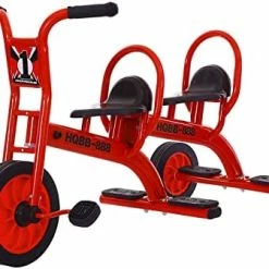 Cheap 👍 MJKCBD Kids Tricycle Perfect For Two Riders Ages 3+ Encourages Active Play, Social Interaction – Daycare And Classroom Outdoor Play Equipment Load 300lbs. ,Red 5107 👍 -Kids' Tricycles Sales 41x1GjZmVXL. AC