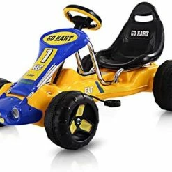 Deals β Kids Pedal Go Kart, 4 Wheel Ride On Car, Pedal Powered Ride On Toys For Boys & π§ Girls With Adjustable Seat, Pedal Cart For Kids 37"Γ 24.8"Γ 20.1" (Yellow) β€οΈ 15 Deals β Kids Pedal Go Kart, 4 Wheel Ride On Car, Pedal Powered Ride On Toys For Boys & π§ Girls With Adjustable Seat, Pedal Cart For Kids 37"Γ 24.8"Γ 20.1" (Yellow) β€οΈ -Kids' Tricycles Sales 41xkTBpVXNL. AC
