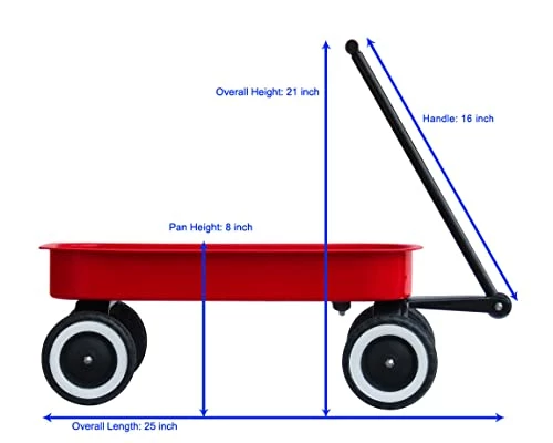 Best Pirce ๐ Lamlo Personalized Red Tot Wagon, Pretend Play Kids Toy Wagon, Motor Skills, Kids Indoor And Outdoor Play, Made Of Durable Metal, Handle Folds For Easy Storage ๐ 5 Best Pirce ๐ Lamlo Personalized Red Tot Wagon, Pretend Play Kids Toy Wagon, Motor Skills, Kids Indoor And Outdoor Play, Made Of Durable Metal, Handle Folds For Easy Storage ๐ - Image 5