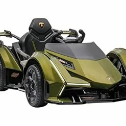 Discount 😉 Akott Lamborghini V12 Vision Gran Turismo Ride On Sports Car For Kids., Army Green, Large ❤️ 13 Discount 😉 Akott Lamborghini V12 Vision Gran Turismo Ride On Sports Car For Kids., Army Green, Large ❤️ -Kids' Tricycles Sales 41z7dxZ75BL