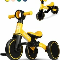 Discount ⭐ LOL-FUN 3 In 1 Kids Tricycle For Toddlers Ages 1-3 Bicycle Toy For 1 2 Year Old Boys 👧 Girls Gift With Easy Assembly Removable Pedal Midnight Blue 🔥 19 Discount ⭐ LOL-FUN 3 In 1 Kids Tricycle For Toddlers Ages 1-3 Bicycle Toy For 1 2 Year Old Boys 👧 Girls Gift With Easy Assembly Removable Pedal Midnight Blue 🔥 -Kids' Tricycles Sales 41znN xe7L. AC