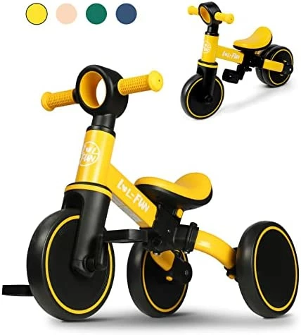 Discount ⭐ LOL-FUN 3 In 1 Kids Tricycle For Toddlers Ages 1-3 Bicycle Toy For 1 2 Year Old Boys 👧 Girls Gift With Easy Assembly Removable Pedal Midnight Blue 🔥 10 Discount ⭐ LOL-FUN 3 In 1 Kids Tricycle For Toddlers Ages 1-3 Bicycle Toy For 1 2 Year Old Boys 👧 Girls Gift With Easy Assembly Removable Pedal Midnight Blue 🔥 - Image 10