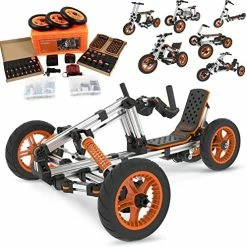 Flash Sale 🤩 Docyke Gokart Kit Constructibles Over 15 Venhicles Children Ride On Car Pedal Go Karting Car For Kids And Adults Best Gifts For 5 To 18 Year Old Kids（Electric） 😉 -Kids' Tricycles Sales 512SoJIJujL. AC