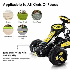 Cheapest 𧨠HONEY JOY Go Kart For Kids, 4 Wheel Quad Racing Style Pedal Car W/3-Point Adjustable Seat & Non-Slip Wheels, Pedal Powered Ride On Toy Cart For Boys π§ Girls (Black) π 14 Cheapest 𧨠HONEY JOY Go Kart For Kids, 4 Wheel Quad Racing Style Pedal Car W/3-Point Adjustable Seat & Non-Slip Wheels, Pedal Powered Ride On Toy Cart For Boys π§ Girls (Black) π -Kids' Tricycles Sales 517kQnwpkiL
