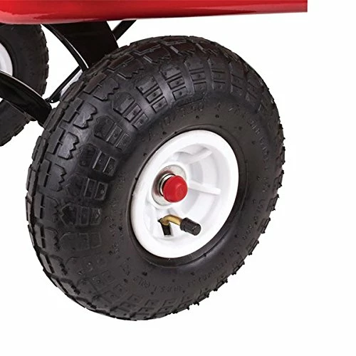 Coupon 🎉 Mountain Wagon - Pull-Along Wagon For Kids With Wooden Panels, All Terrain Tires, Wide Grip Handle, Wide Wheel Base 👍 2 Coupon 🎉 Mountain Wagon - Pull-Along Wagon For Kids With Wooden Panels, All Terrain Tires, Wide Grip Handle, Wide Wheel Base 👍 - Image 2