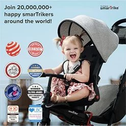 Coupon 💯 Breeze Toddler Tricycle For 1,2,3 Year Olds - 3 In 1 Multi-Stage Trike, Red 🎁 -Kids' Tricycles Sales 51DjRebVXtL