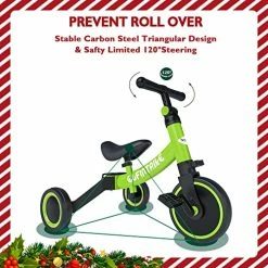 Promo 🔔 Besrey 5 In 1 Toddler Bike For 10 Month To 4 Years Old Kids, Toddler Tricycle Kids Trikes Tricycle, Gift & Toys For Boy & Girl, Balance Training, Removable Pedals Red 🥰 18 Promo 🔔 Besrey 5 In 1 Toddler Bike For 10 Month To 4 Years Old Kids, Toddler Tricycle Kids Trikes Tricycle, Gift & Toys For Boy & Girl, Balance Training, Removable Pedals Red 🥰 -Kids' Tricycles Sales 51EQTGJHKgL