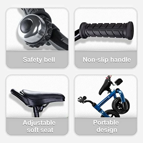 Best Sale โ๏ธ 3 In 1 Tricycle For Toddlers Age 2 3 4 Year Old, Folding Kids Bikes With Adjustable Seat And Removable Pedal, Ride-on Toys For Infant, Gift For Baby Boys ๐ง Girls ๐ฅณ Birthday Blue โจ 4 Best Sale โ๏ธ 3 In 1 Tricycle For Toddlers Age 2 3 4 Year Old, Folding Kids Bikes With Adjustable Seat And Removable Pedal, Ride-on Toys For Infant, Gift For Baby Boys ๐ง Girls ๐ฅณ Birthday Blue โจ - Image 4